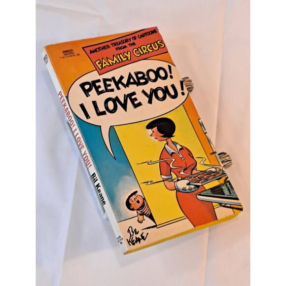 Peekaboo! I Love You! (The Family Circus) by Bil Keane (1971 MMPB) - Picture 5 of 6
